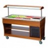 Chariot buffet, froid, 4x1/1 GN