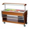 Chariot buffet, froid, 4x1/1 GN