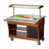 Chariot buffet, froid, 3x1/1 GN