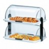 Vitrine buffet double, synthétique