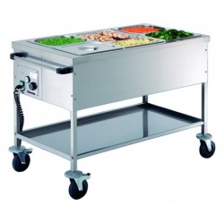 Chariot bain-marie,...