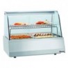Vitrine chauf. 2/1GN, verre bombé