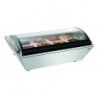 Vitrine chauffante 8x1/6GN-R