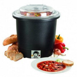 Soupière, 10L, noire