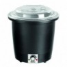 Soupière, 10L, noire