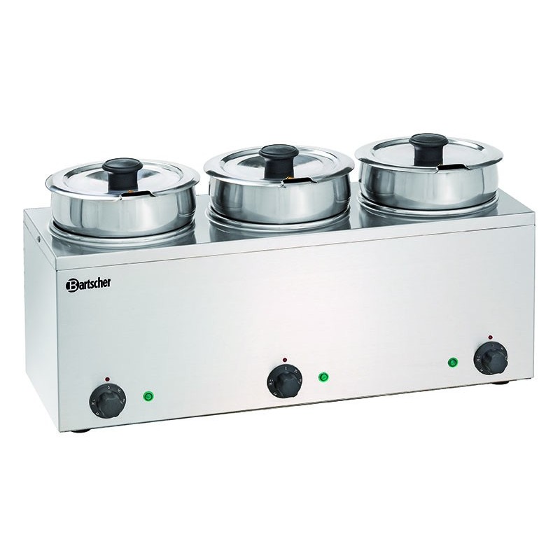 Bain Marie Hotpot, 3x pot, 3,5 L