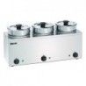 Bain Marie Hotpot, 3x pot, 3,5 L