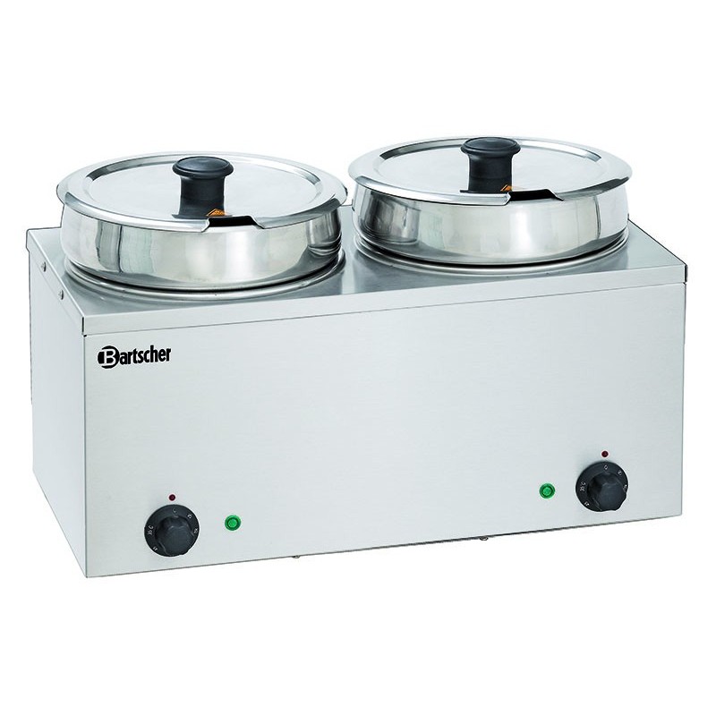 Bain Marie Hotpot, 2x pot, 6,5 L