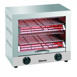 Appareil toaster/gratiner, double