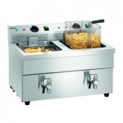 Friteuse à induction 2x8L