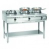 Cuisinière à wok, 3 brûleurs