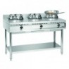 Cuisinière à wok, 3 brûleurs