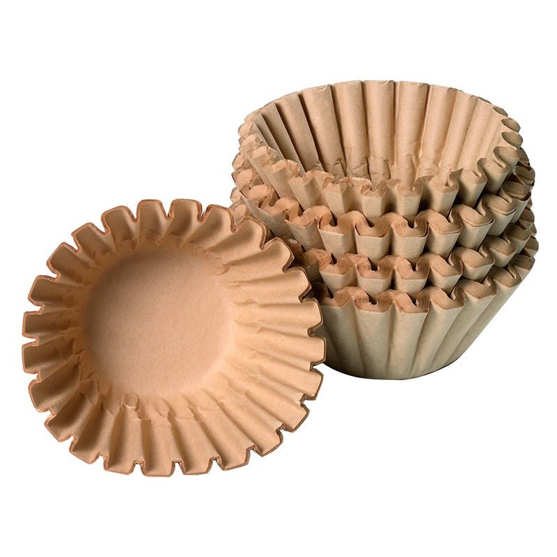 Papier filtre à corbeille 250 pcs