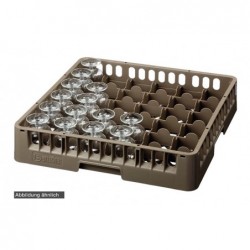 Casier verres, 36 comp.