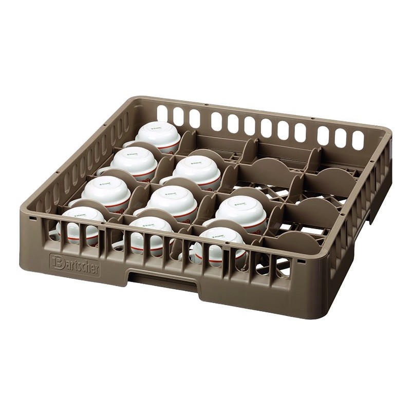 Casier verres, 16 comp.