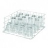 Panier L-V, verres, 400x400x185mm
