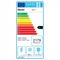 Congélateur 2/1GN, 700L