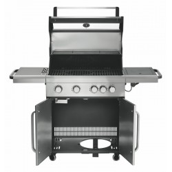 Barbecue Professionnel 4 brûleurs Bartscher + Détendeur et Tuyau de Gaz
