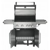 Barbecue Professionnel 4 brûleurs Bartscher + Détendeur et Tuyau de Gaz