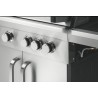 Barbecue Professionnel 4 brûleurs Bartscher + Détendeur et Tuyau de Gaz