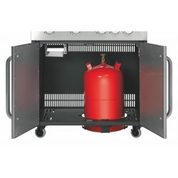 Barbecue Professionnel 4 brûleurs Bartscher + Détendeur et Tuyau de Gaz