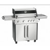 Barbecue Professionnel 4 brûleurs Bartscher + Détendeur et Tuyau de Gaz