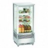 Vitrine réfrig. Mini 78L, inox A2CH
