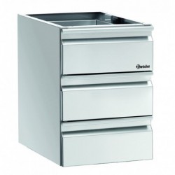 Colonne tiroirs 3x1/1GN